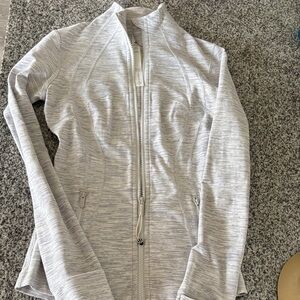 Gray Zip-Up Jacket